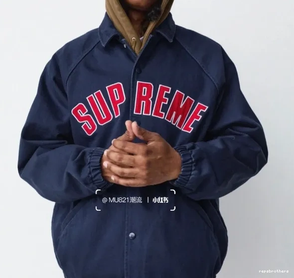 SUPREME COACHES JACKET lined Cloth ARC 24FW Jacket 0816